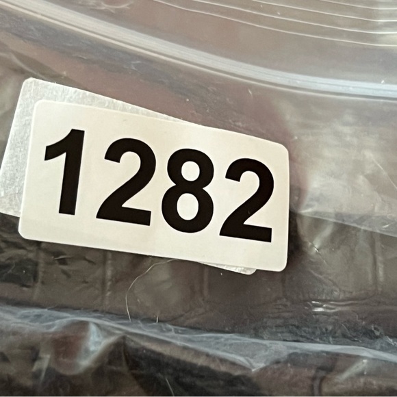 GAP High Rise Vegan Croc Leather Cheeky Straight Pants Size 31 Brown NWT - Picture 6 of 15